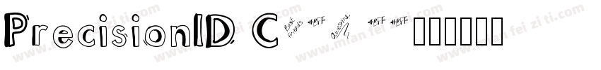 PrecisionID C128 22字体转换